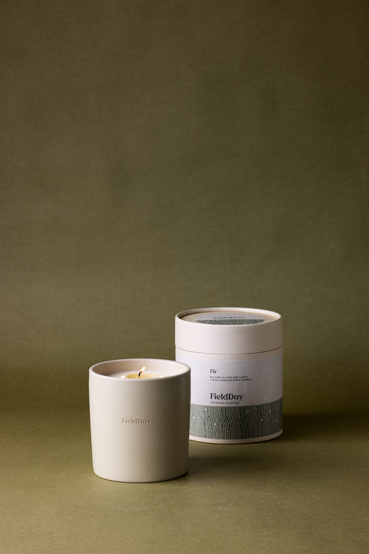 Classic Extra Large Fir Candle Pack of 3