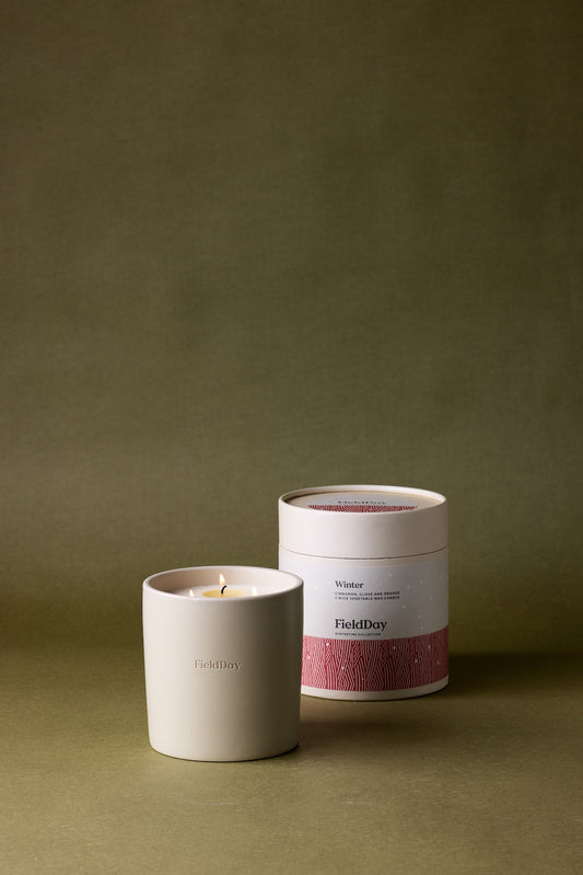Classic Extra Large Winter Candle Pack of 3