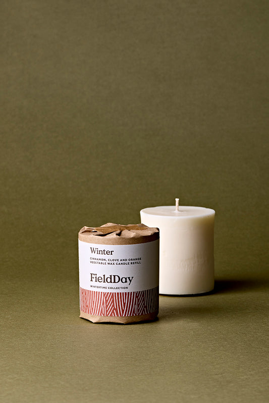 Classic Winter Candle Refill Pack of 6