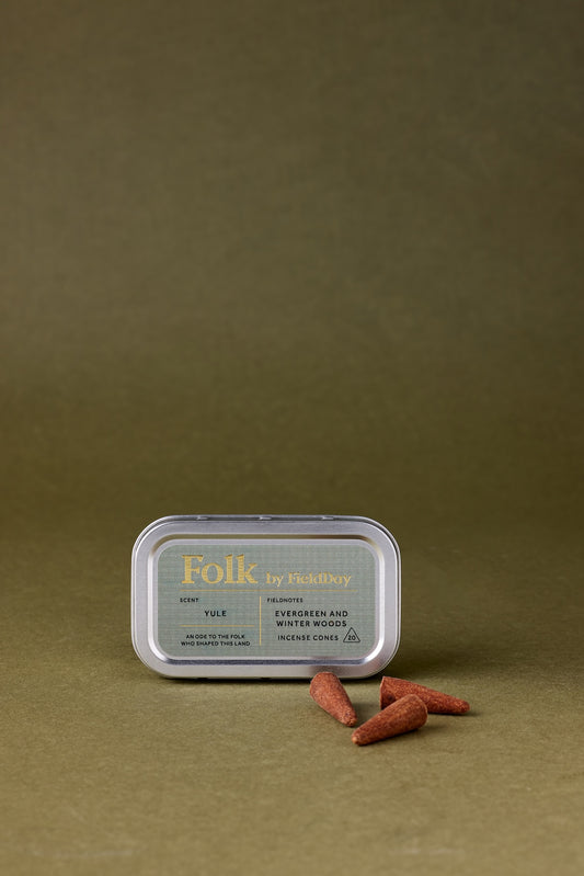 Folk Incense Cones Yule Pack of 6